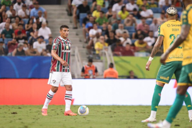 eiro destaca vitória do Tricolor e atuação de Kauã Elias, autor do gol que fez o clube sair da lanterna do Brasileirão -  (crédito:  Marcelo Gon?alves / Fluminense )