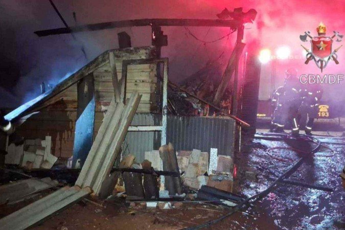 Incêndio foi combatido rapidamente pelo Corpo de Bombeiros