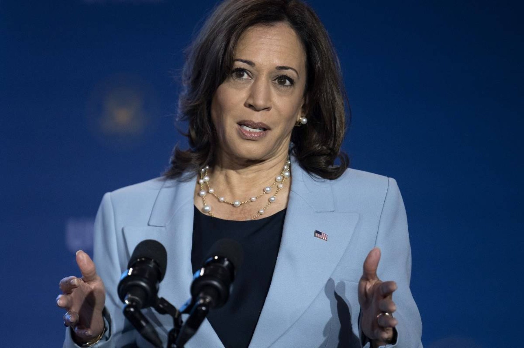 Kamala renova partido, mas é alvo potencial para as fake news