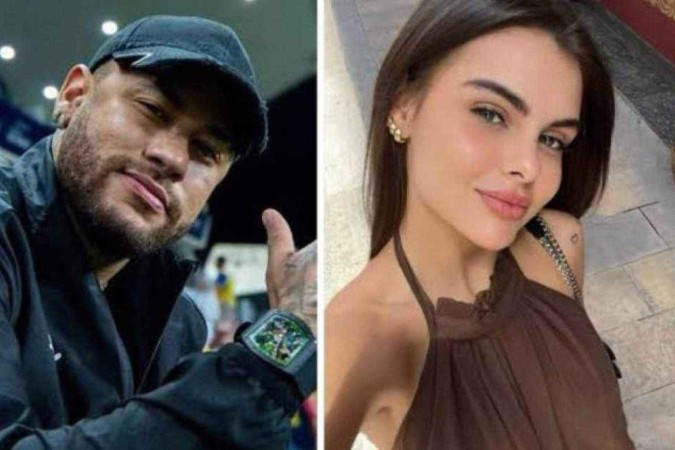 Neymar/Amanda -  (crédito: Divulgação/Redes Sociais)