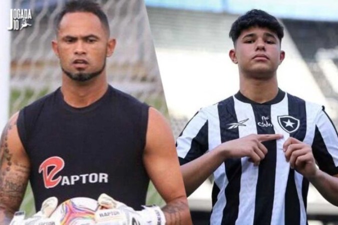 o passou a se interessar pelo filho quando este foi anunciado pelo Botafogo (nas categorias de base). Saiba mais detalhes! -  (crédito:  Marcelo Caitano)