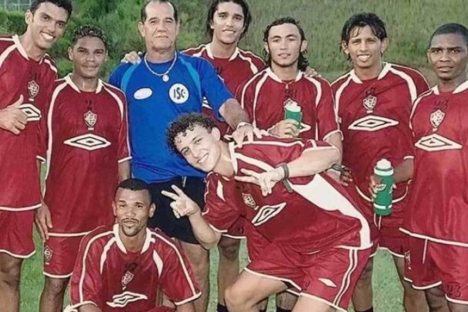 eiro foi revelado pelo clube baiano. Encontro acontece depois de 17 anos e mais de R$ 11 milhões em revendas -  (crédito: Ascom/ECV)