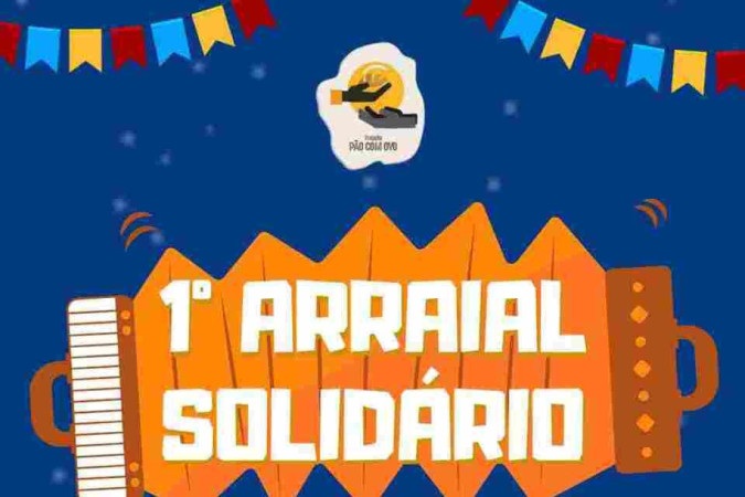 O objetivo do Arraial é arrecadar cobertores  -  (crédito: Projeto Pão com Ovo )