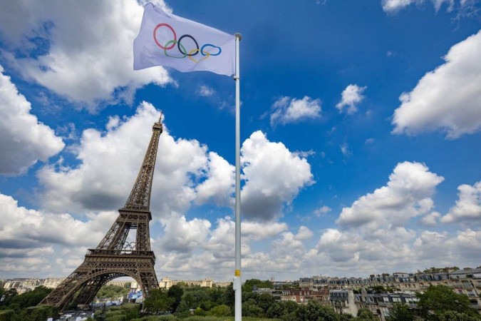 O aumento da equipe de saúde mental do COB estará inserida nos locais de treino e competição em Paris -  (crédito: Odd ANDERSEN / AFP)