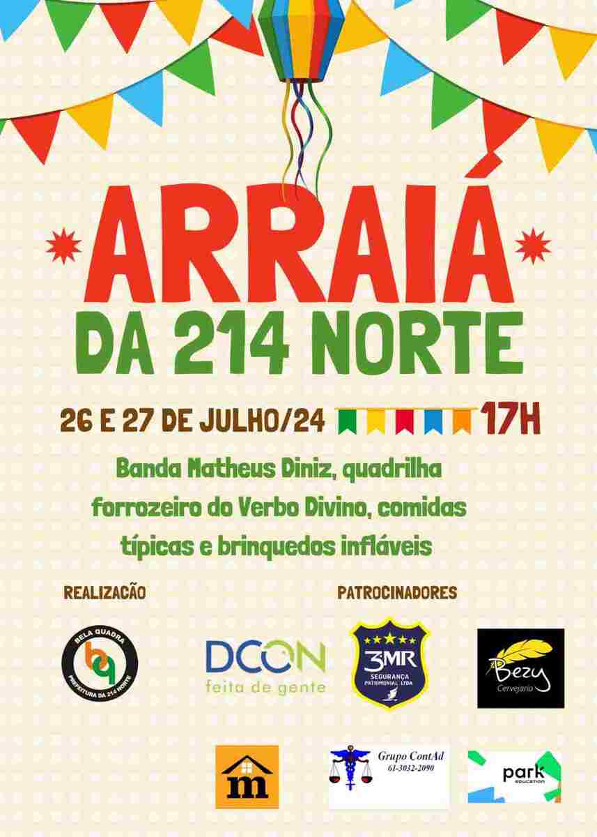 Festa ocorrerá de 17h às 23h nos dias 26 e 27 -  (crédito: Divulgação)