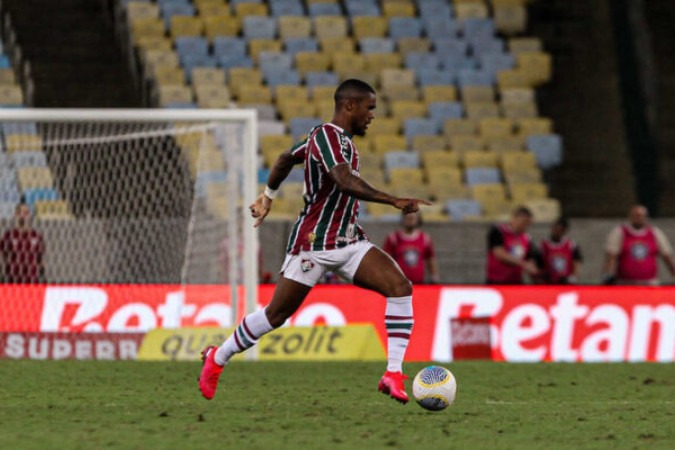 dor de 33 anos não marcou um gol sequer em sua melancólica passagem pelo clube carioca -  (crédito: Foto: MARCELO GONÇALVES / FLUMINENSE FC)