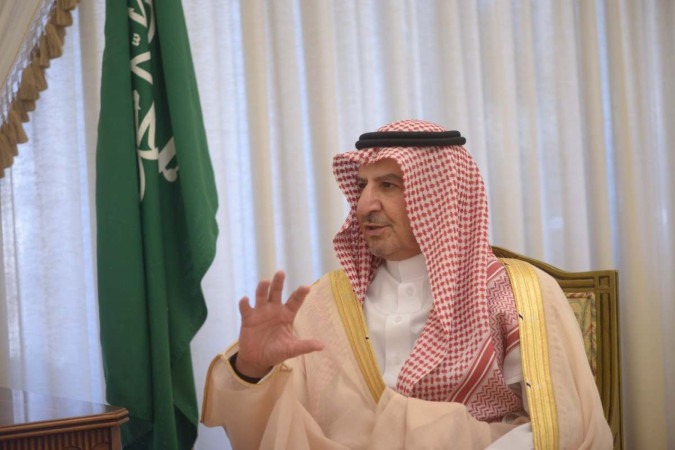 O vice-ministro de Assuntos de Mineração da Arábia Saudita, Khalid Saleh al-Mudaifer, em entrevista ao Correio Braziliense, na Embaixada da Arábia Saudita. -  (crédito: Divulgação                                    )