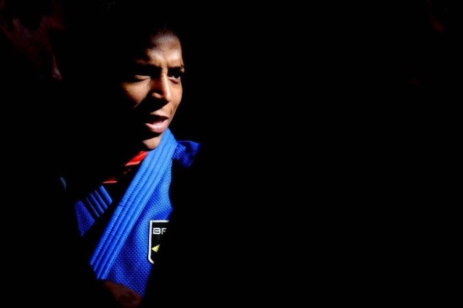  2024.07.20 - Jogos Ol..mpicos Paris 2024 - Jud... Treino da delega....o de Jud... Na foto a atleta Rafaela Silva. Foto: Wander Roberto/COB
    