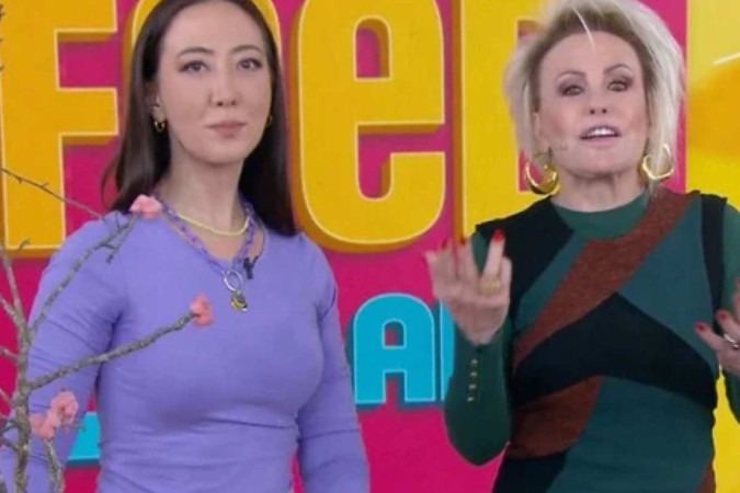 Ju Massaoka e Ana Maria Braga -  (crédito: Redes Sociais)