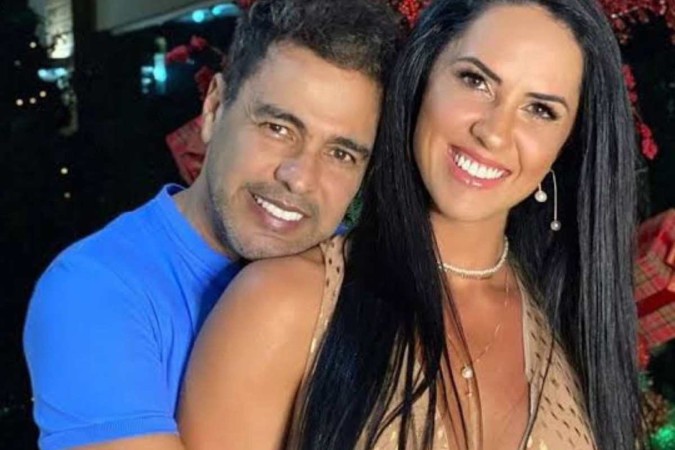 Zezé Di Camargo e Graciele Lacerda  -  (crédito: Redes Sociais )