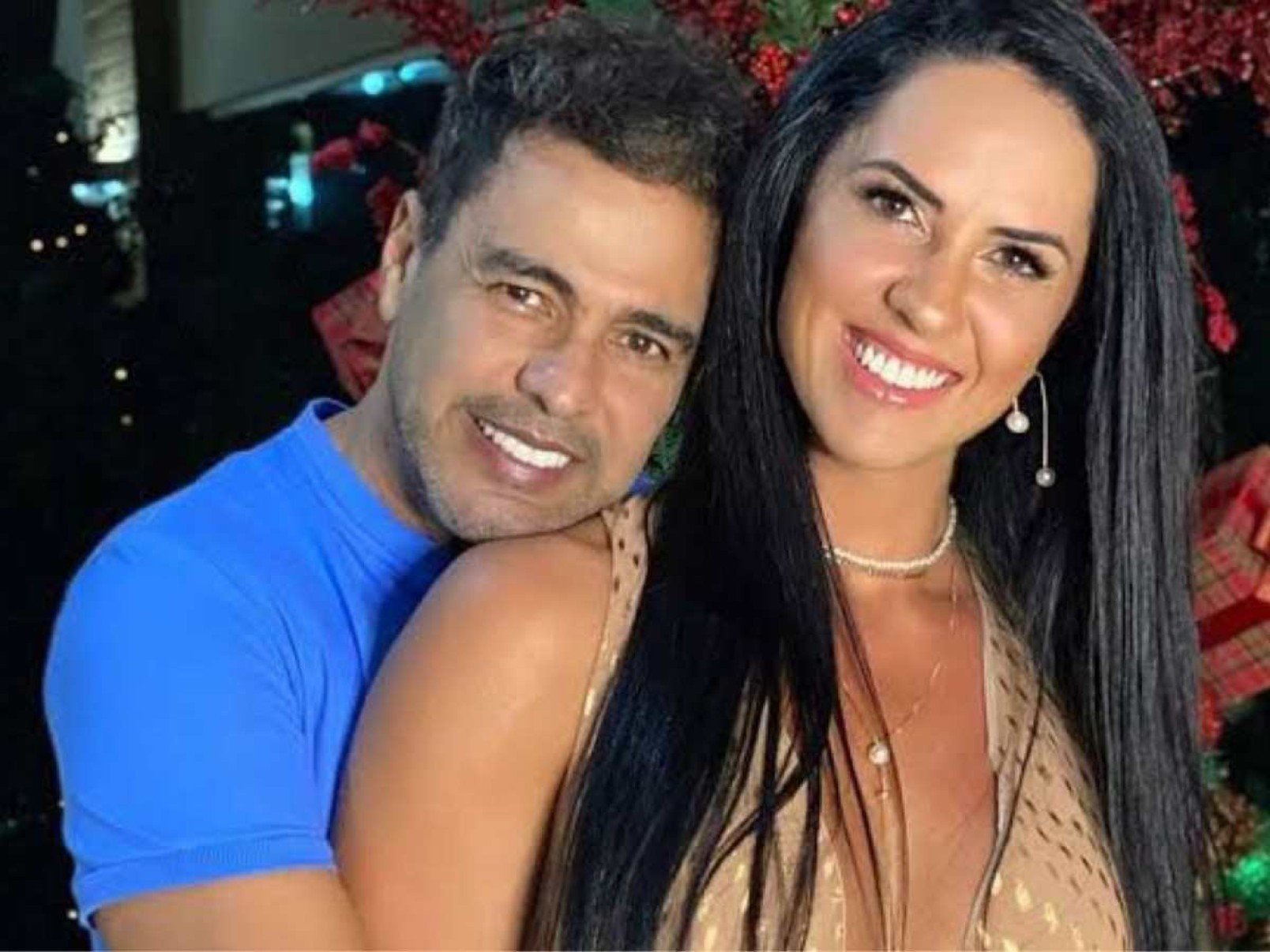Zezé Di Camargo abre detalhes de intimidade com Graciele Lacerda na cama