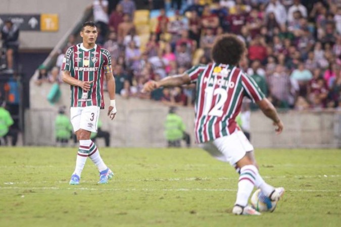 ral entra no segundo tempo, no meio, e relembra parceria de sucesso com o defensor, no Maracanã, contra o Palmeiras -  (crédito: - Foto: Marcelo Gonçalves/Fluminense)