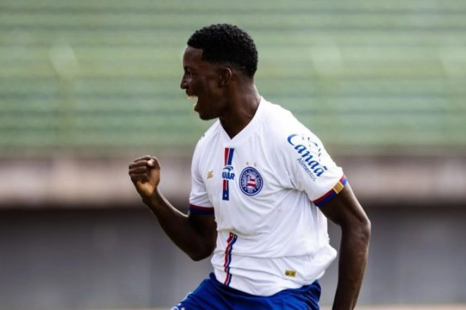 Ruan Pablo estreou pelo time principal do Bahia na última quarta, contra o Dragão -  (crédito: Foto: Divulgação/Bahia)