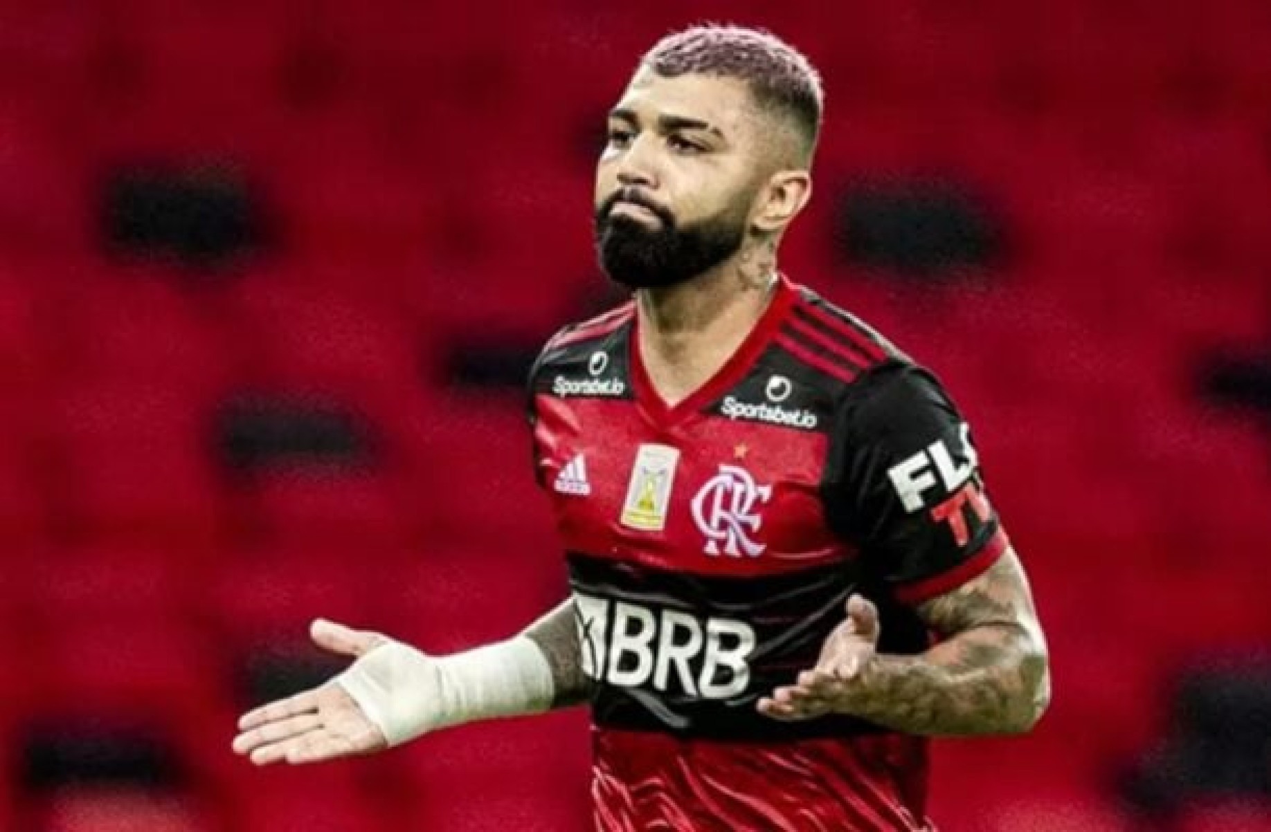 Gabigol, do Flamengo, faz postagem e fãs apontam indireta para Mauro Cezar