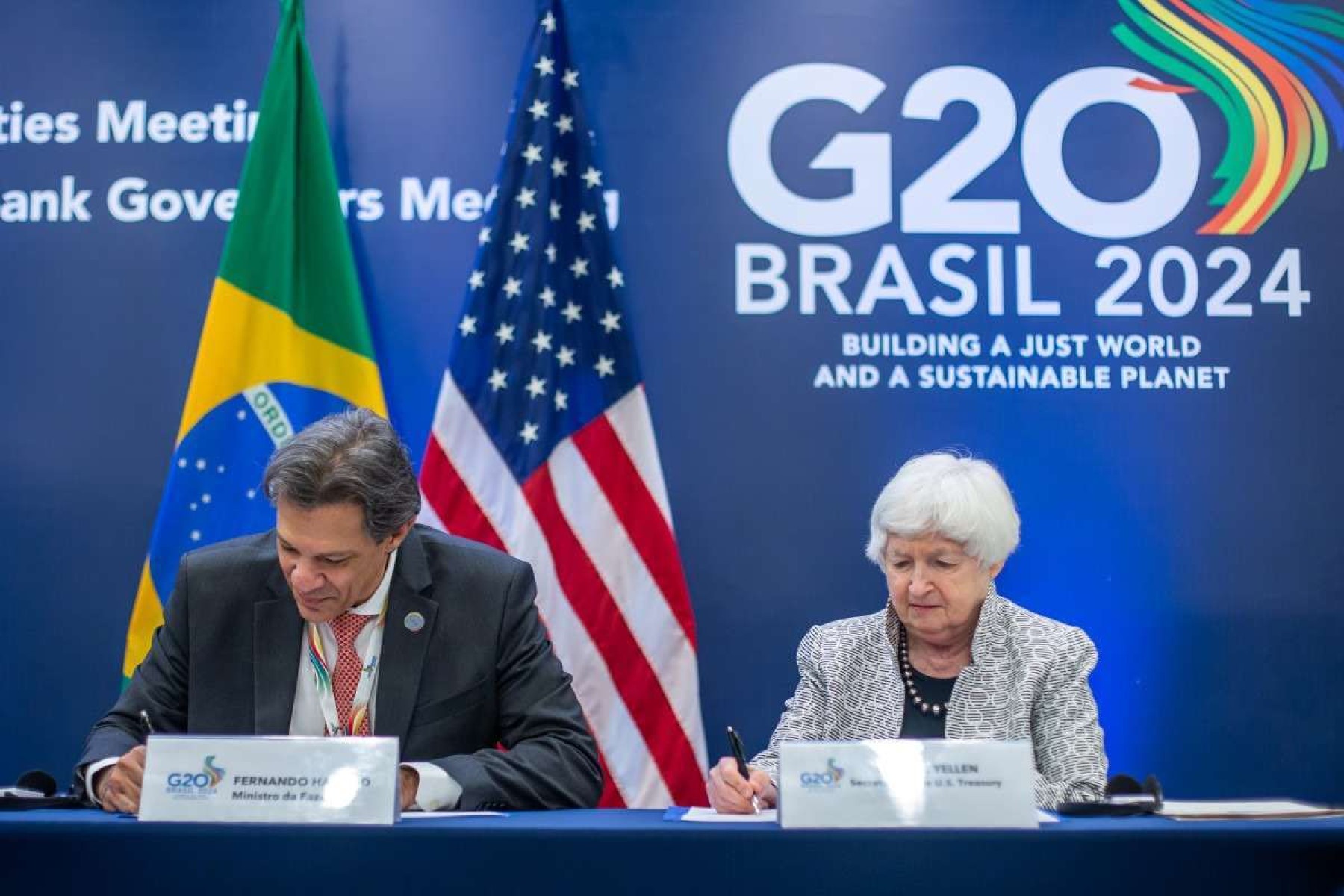 No G20, Brasil e EUA se unem pelo clima