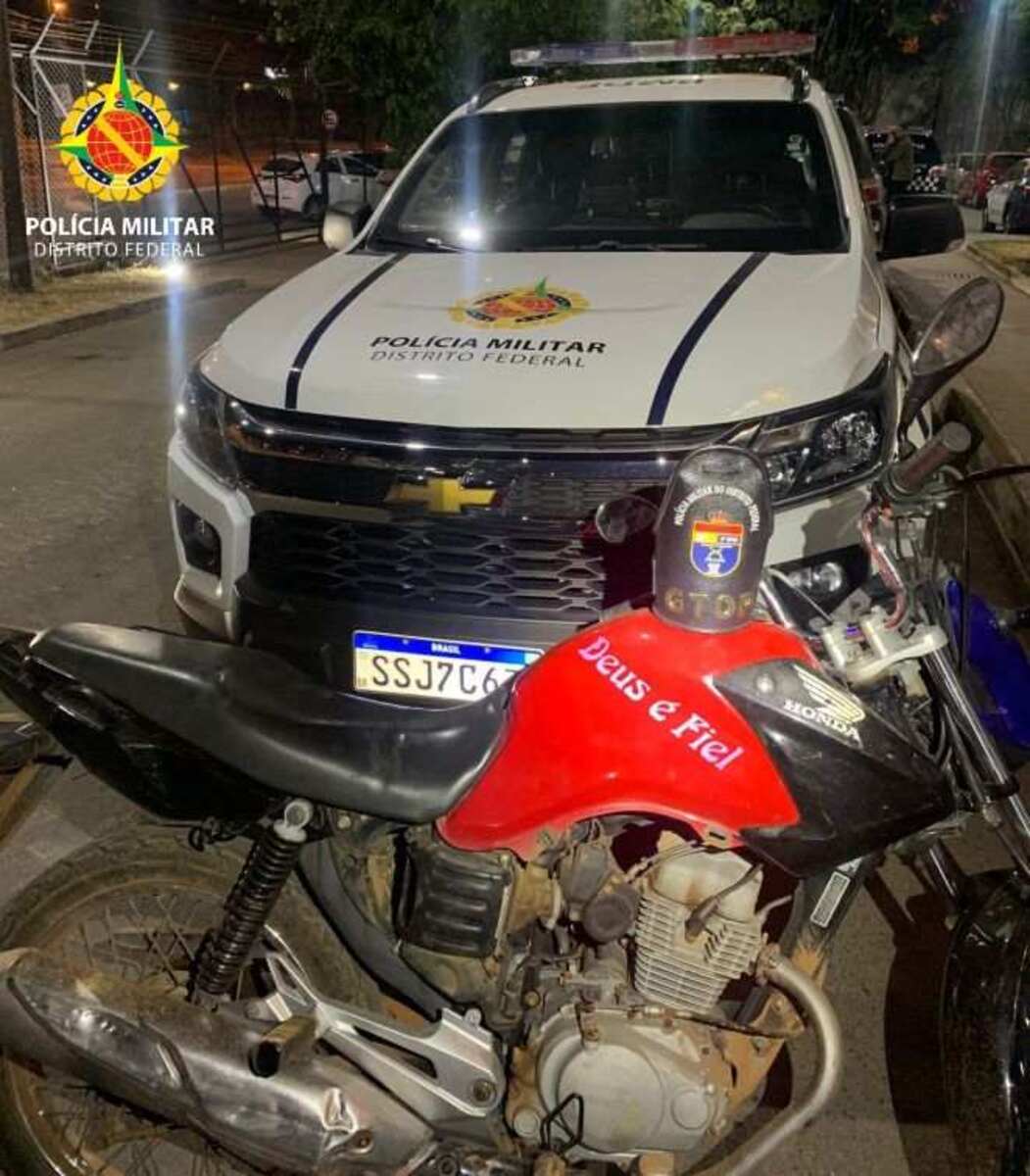 Homem é preso por receptação e adulteração de placa de motocicleta