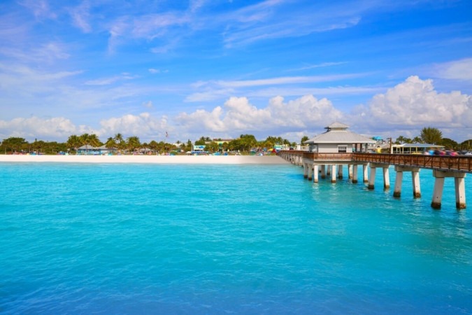 O sudoeste da Flórida encanta com suas praias paradisíacas (Imagem: lunamarina | Shutterstock) -  (crédito: EdiCase)