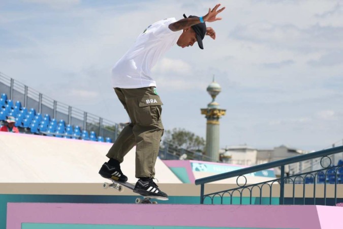 Felipe Gustavo treinou na Arena La Concorde na última quinta-feira (25/7)         -  (crédito:  LUIZA MORAES/COB)