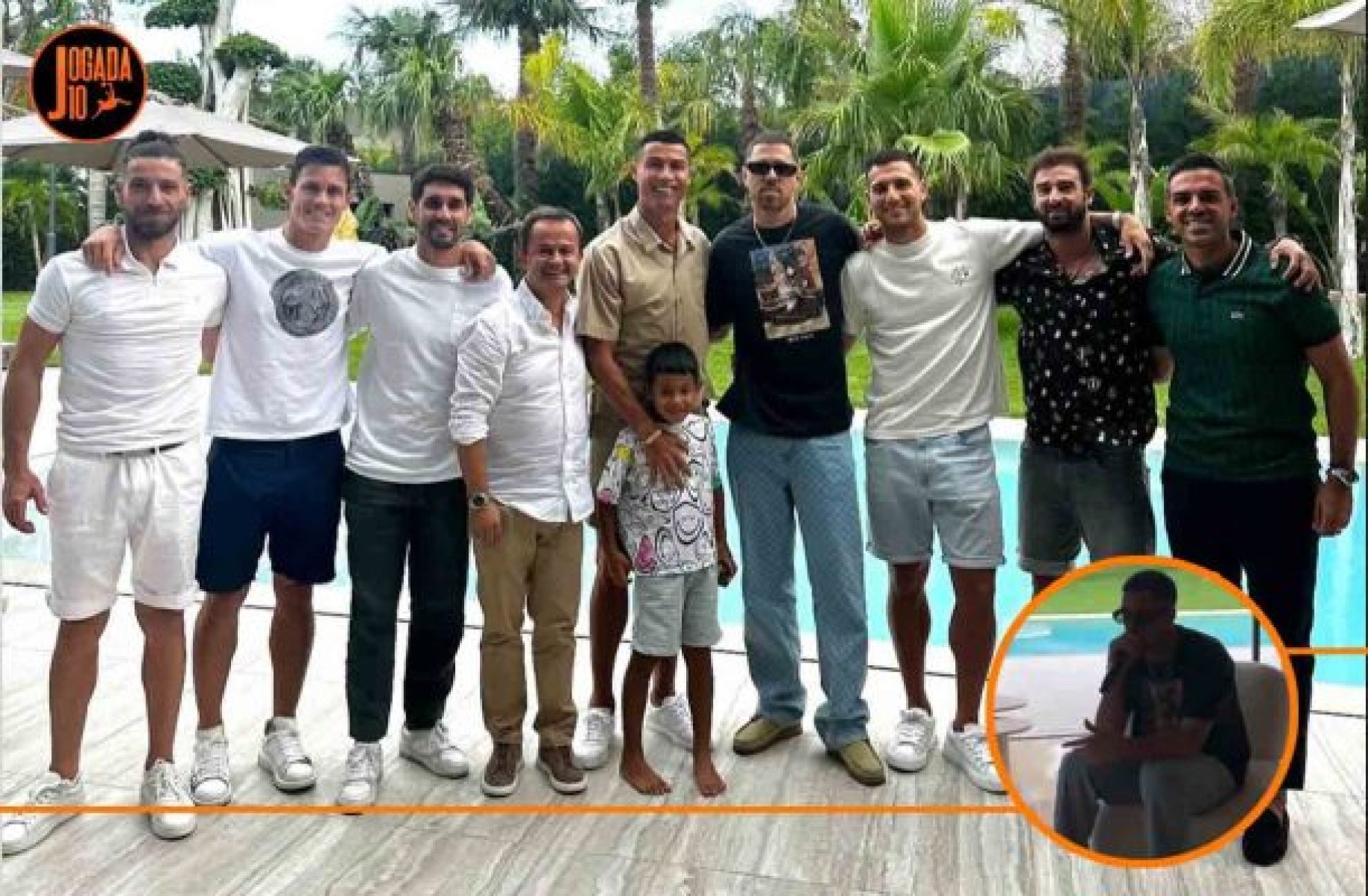 Cristiano Ronaldo promove show privado para amigos em mansão de Portugal