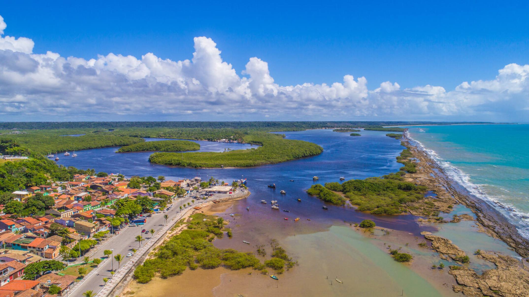 Cabrália: cidade no sul da Bahia gera encanto à primeira vista