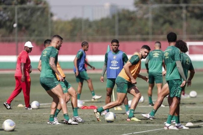 Fluminense mede forças com o Bragantino neste domingo (28)  -  (crédito: - Foto: Lucas Merçon/Fluminense)