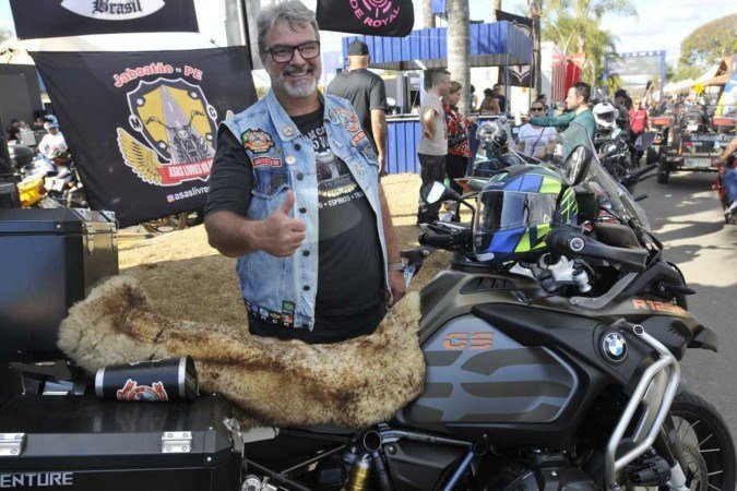  27/07/2024. Crédito: Minervino Júnior/CB/D.A Press. Brasil.  Brasilia - DF. Capital Motoweek último dia e passeio das motos nas ruas de Brasília. Ivan Cintra.