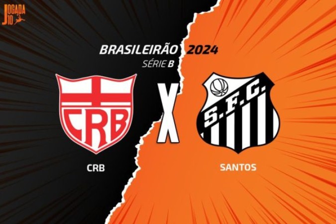 CRB x Santos -  (crédito: Fot: Arte Jogada10)