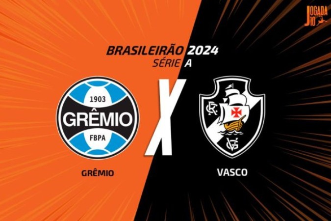 Grêmio x Vasco -  (crédito: Foto: Arte Jogada10)