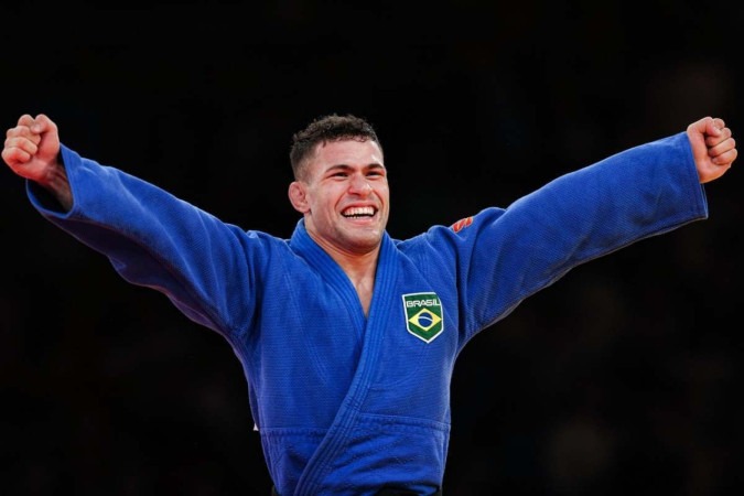 Apesar de ser considerado uma surpresa neste ciclo olímpico, Willian Lima vinha de dois bronzes em Grand Slams -  (crédito:  Wander Roberto/COB)