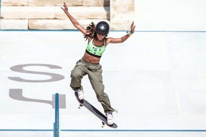 Medalhista de bronze nos Jogos de Paris-2024 e de prata em Tóquio-2020, Rayssa Leal é um dos principais nomes da SLS - (crédito: Gaspar Nobrega/COB) Medalhista de bronze nos Jogos de Paris-2024 e de prata em Tóquio-2020, Rayssa Leal é um dos principais nomes da SLS - (crédito: Gaspar Nobrega/COB)