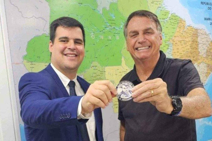 O ex-presidente desejou sorte ao parlamentar durante a corrida eleitoral - (crédito: Redes Sociais/Reprodução) O ex-presidente desejou sorte ao parlamentar durante a corrida eleitoral - (crédito: Redes Sociais/Reprodução)
