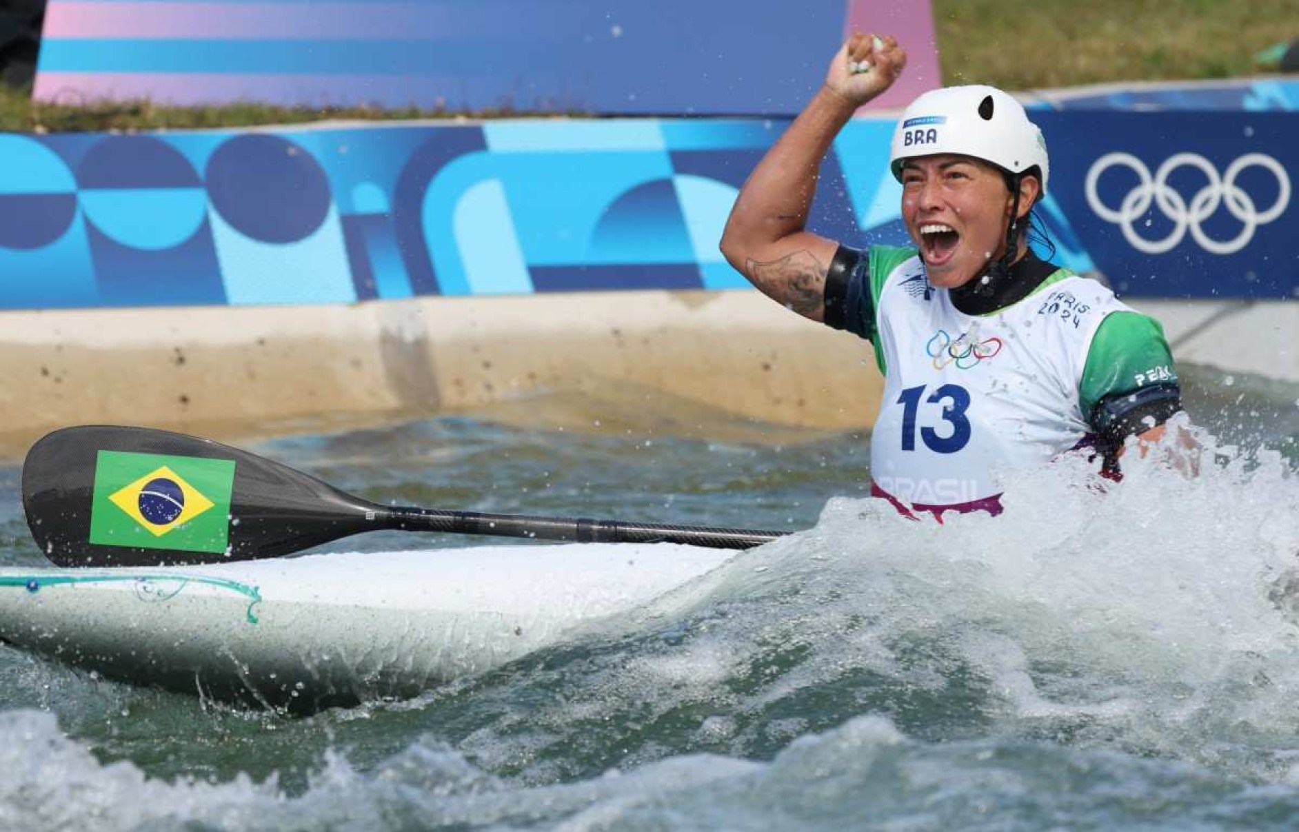 Ana Sátila confirma boa fase e avança à final do K1 da canoagem slalom