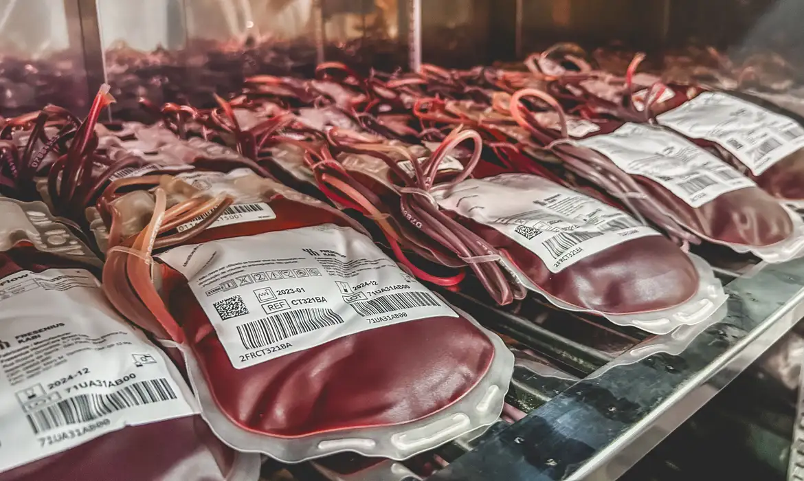 Hemorio faz campanha para doaÃ§Ãµes de sangue durante a OlimpÃ­ada -  (crédito: EBC)