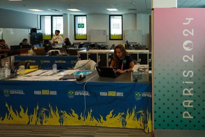 Casa do Time Brasil na Vila Olímpica em Paris-2024
    