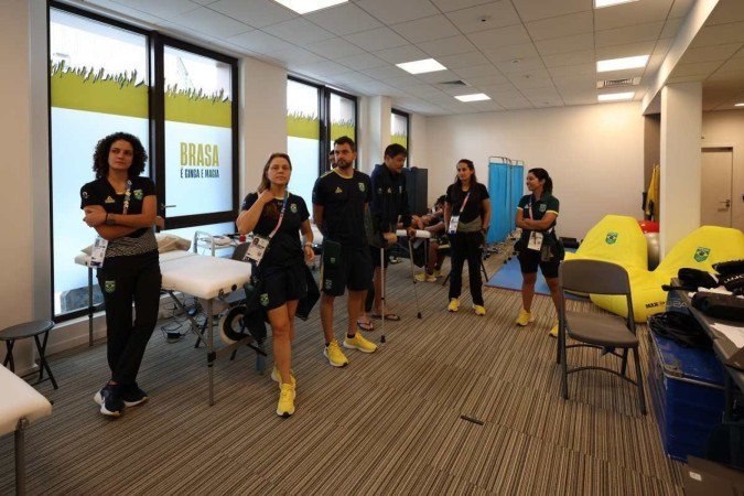 Casa do Time Brasil na Vila Olímpica em Paris-2024
    