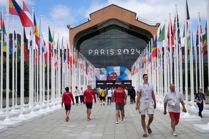 Primeira Vila Olímpica da história foi construída para Jogos de Paris, em 1924 -  (crédito: Getty Images)