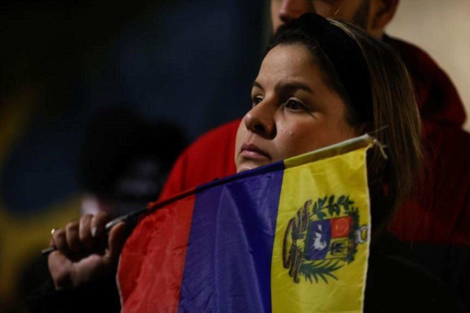 Os opositores Edmundo González e María Corina Machado declararam-se vencedores da eleição presidencial -  (crédito: Getty Images)