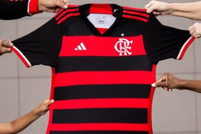 Camisa do Flamengo desta temporada -  (crédito: Foto: Divulgação / Adidas)