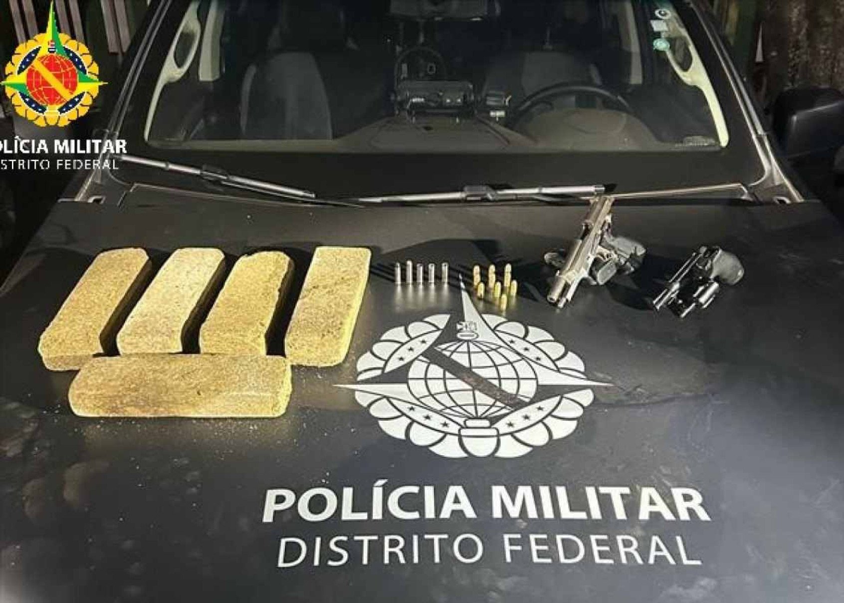 Dois suspeitos morrem em um tiroteio com a polícia em Ceilândia