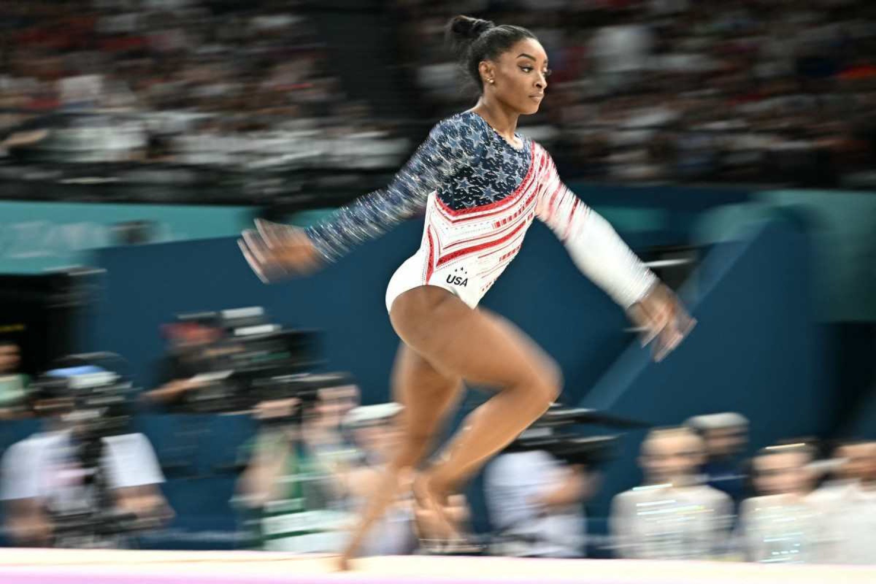 Simone Biles em Paris 2024