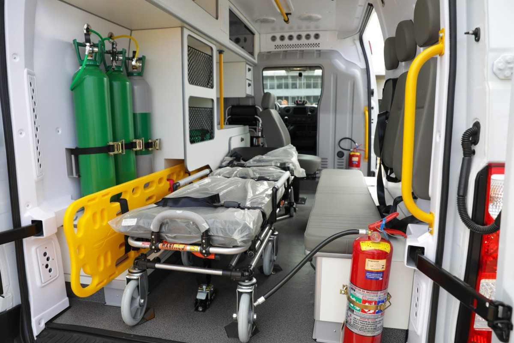 GDF adquire 62 novas ambulâncias