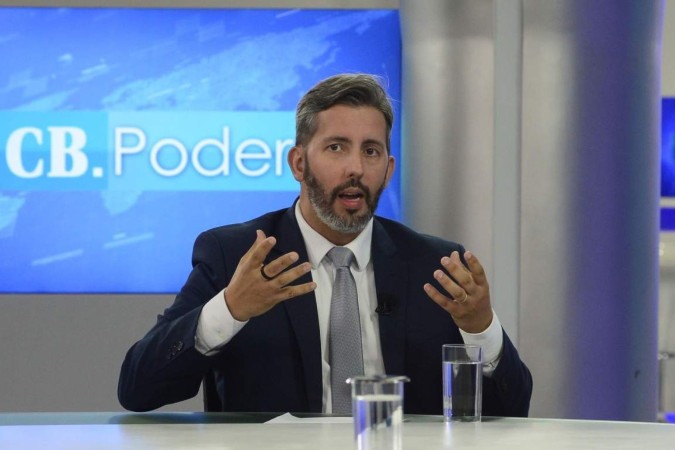 Seminário para tratar problemas e soluções de Brasília foram detalhados pelo presidente do Iphan, Leandro Grass. -  (crédito:  Marcelo Ferreira/CB/D.A Press)