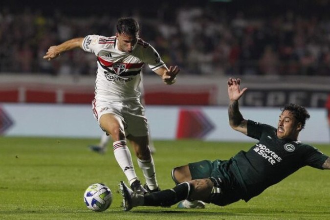 São Paulo e Goiás duelam pela Copa do Brasil -  (crédito:  Rubens Chiri/Perspectiva)