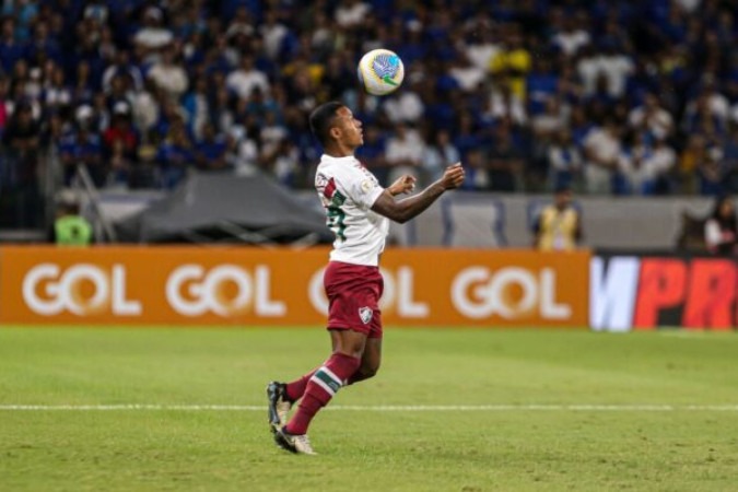 Marquinhos vem sendo um dos principais jogadores do Fluminense em 2024 -  (crédito: Foto: Marcelo GonÃ§alves/Fluminense)