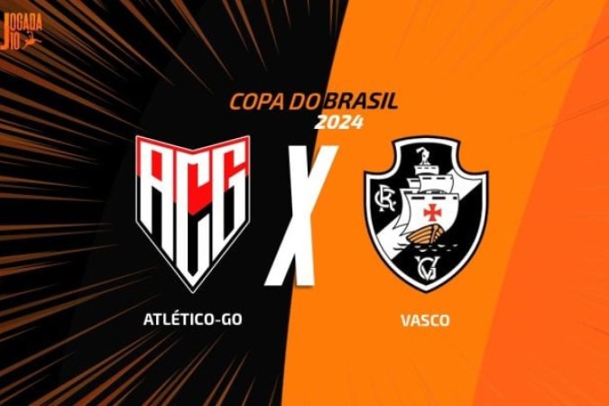 Atlético-GO recebe o Vasco pela segunda vez em três semanas -  (crédito: Arte: Jogada10)