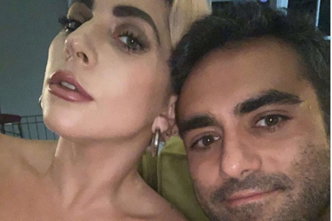 Lady Gaga e Michael Polansky -  (crédito: ReproduÃ§Ã£o/Instagram)