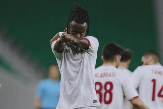 Yusupha Njie atuou no Boavista, de Portugal, antes de jogar no Qatar - (crédito: Foto: Divulgação) Yusupha Njie atuou no Boavista, de Portugal, antes de jogar no Qatar - (crédito: Foto: Divulgação)