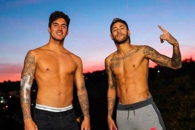 Gabriel e Neymar -  (crédito: Divulgação/Redes Sociais)