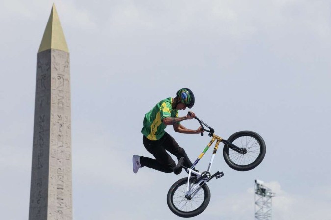 O apelido Bala Loka foi dado após o atleta sofrer um acidente quando novo. -  (crédito: Emmanuel Dunand/ AFP)