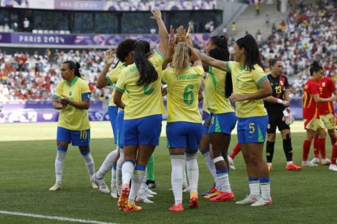 Brasil avança para às quartas de final. -  (crédito: Rafael Ribeiro/CBF)